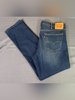 Levi’s 541 Athletic Taper Jeans Men’s 38x34 Dark Wash Stretch Denim Flex